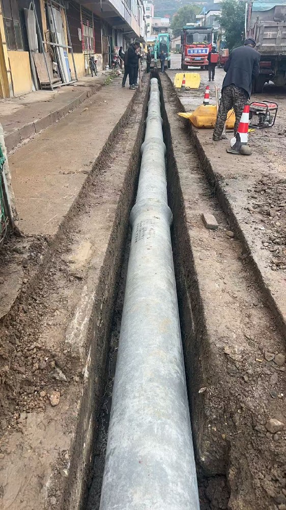 陇西县文峰镇开发区雨水改造工程